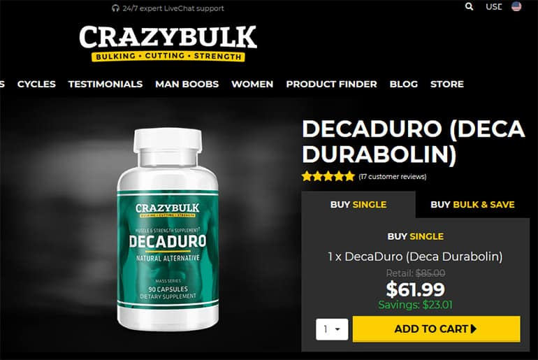 Crazybulk products